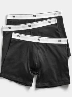 5" logo-waist classic boxer briefs