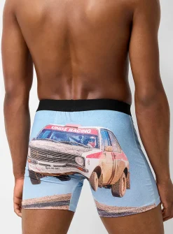 5" rally car boxer brief