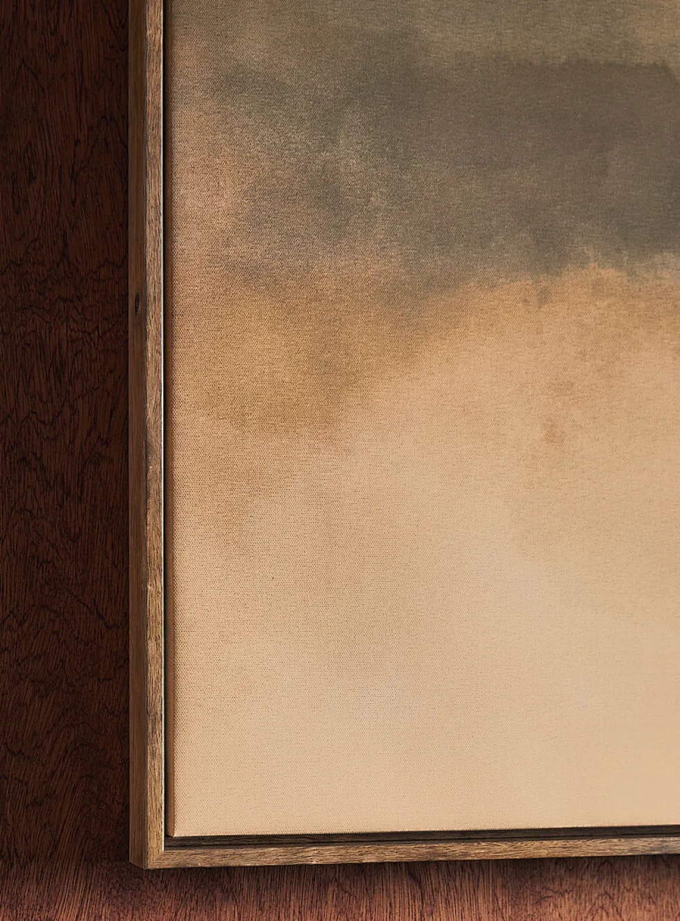 Abstract horizon canvas