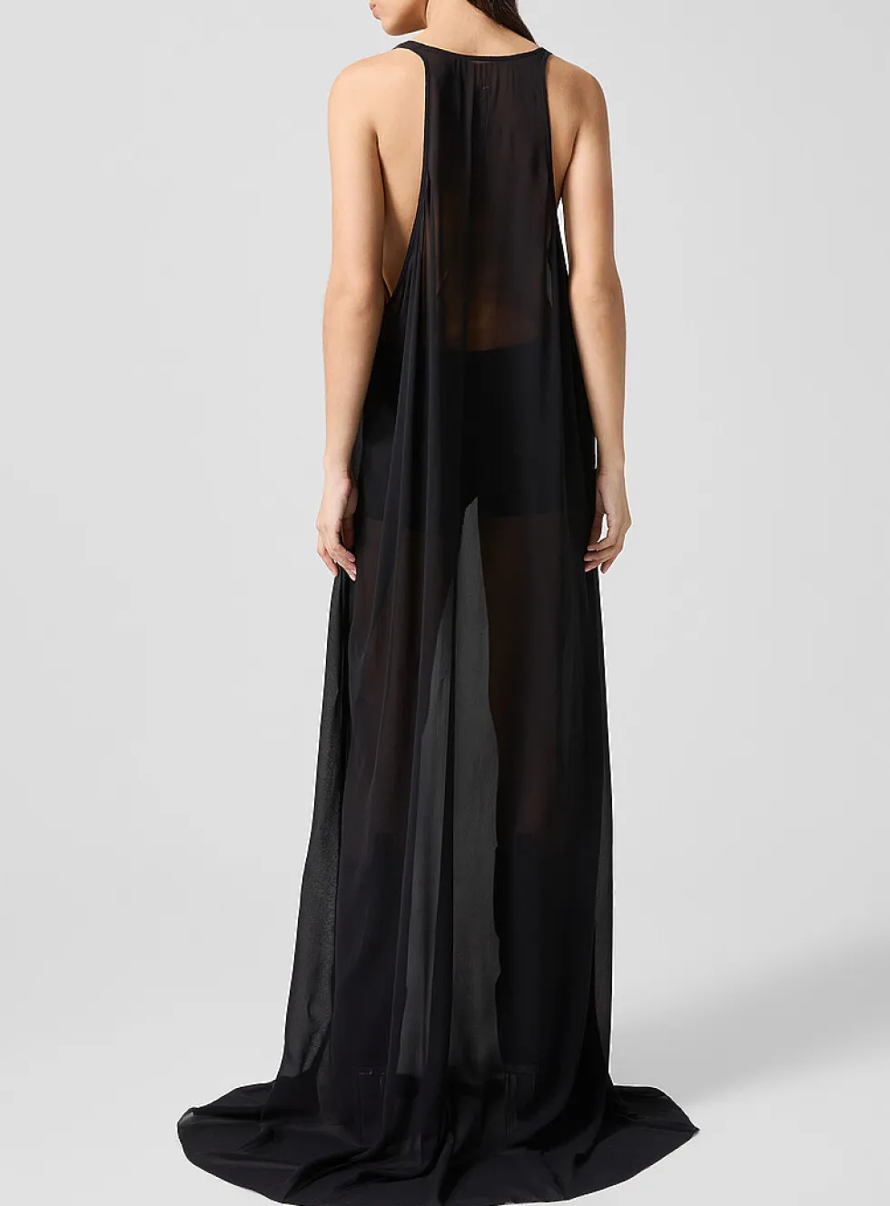 Amplified cami pure silk maxi dress