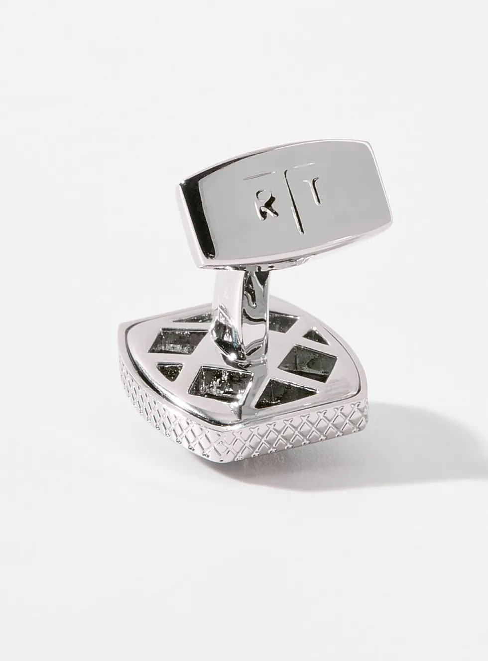 Ascot horses mother-of-pearl cuff links