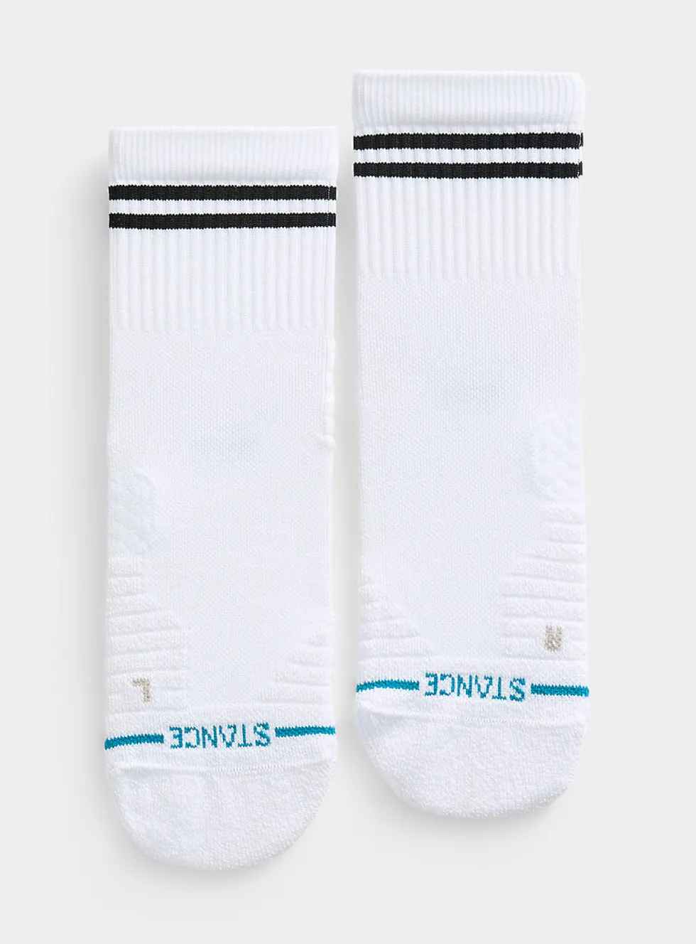 Athletic-stripe golf socks