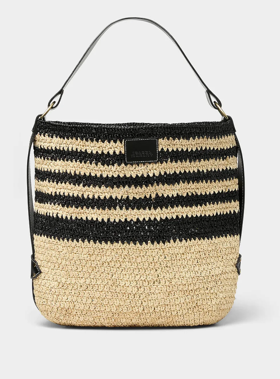 Bayia raffia tote bag