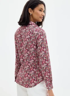 Blooming print shirt