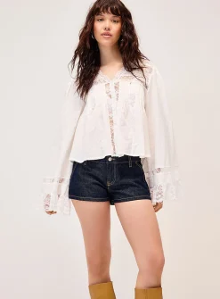 Bohemian lace blouse