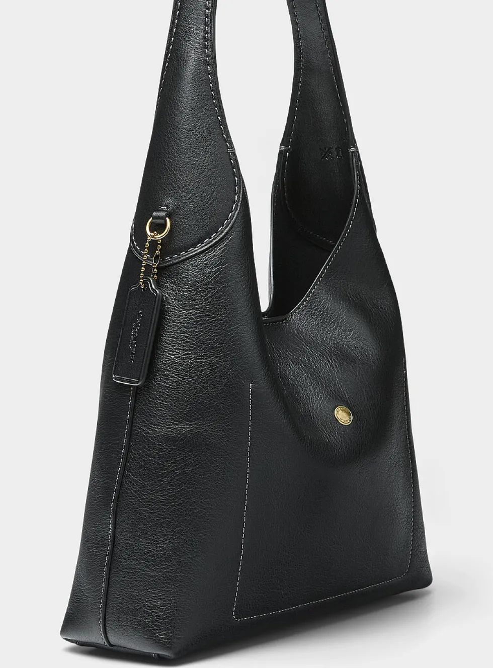 Brooklyn leather hobo bag