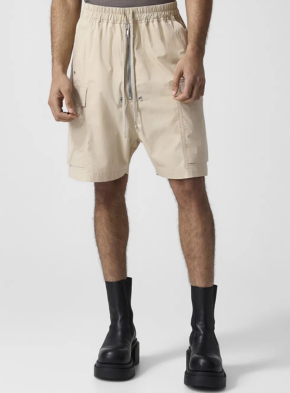 Cargobela cotton fabric Bermuda short