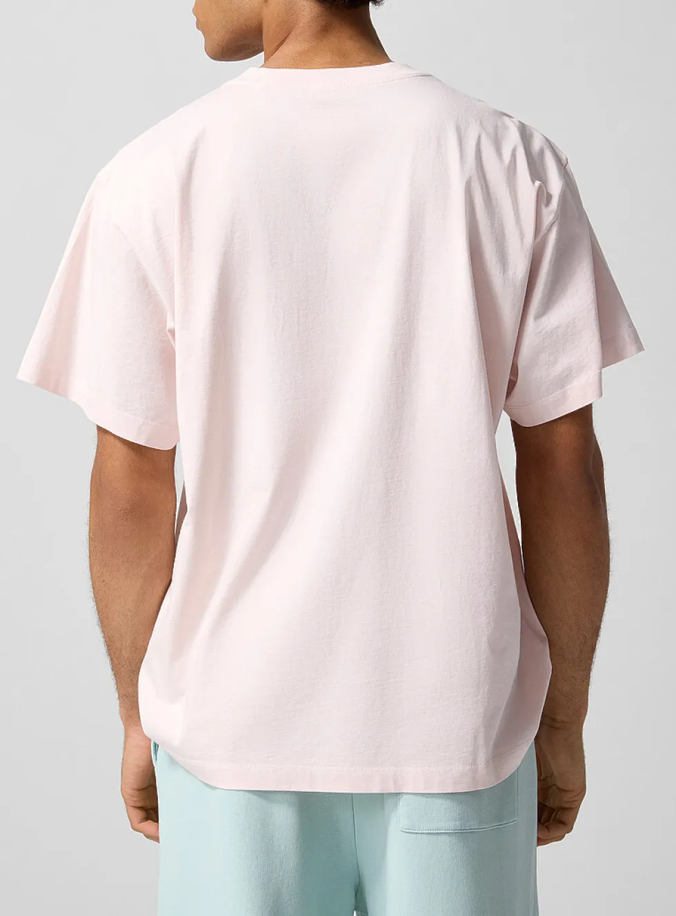 Centred label T-shirt