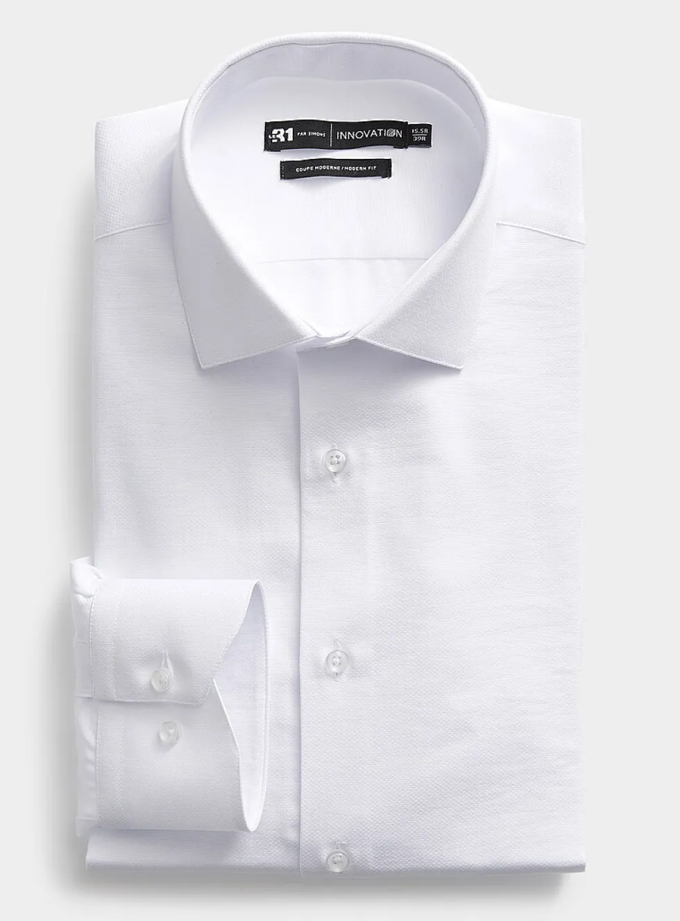 Check jacquard shirt