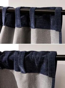 Chenille blackout curtain