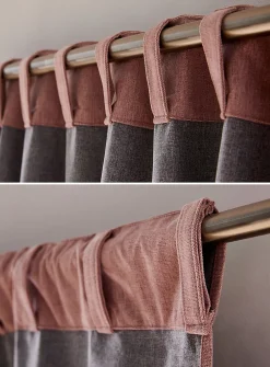 Chenille blackout curtain