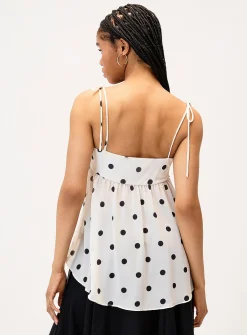 Chiffon babydoll cami