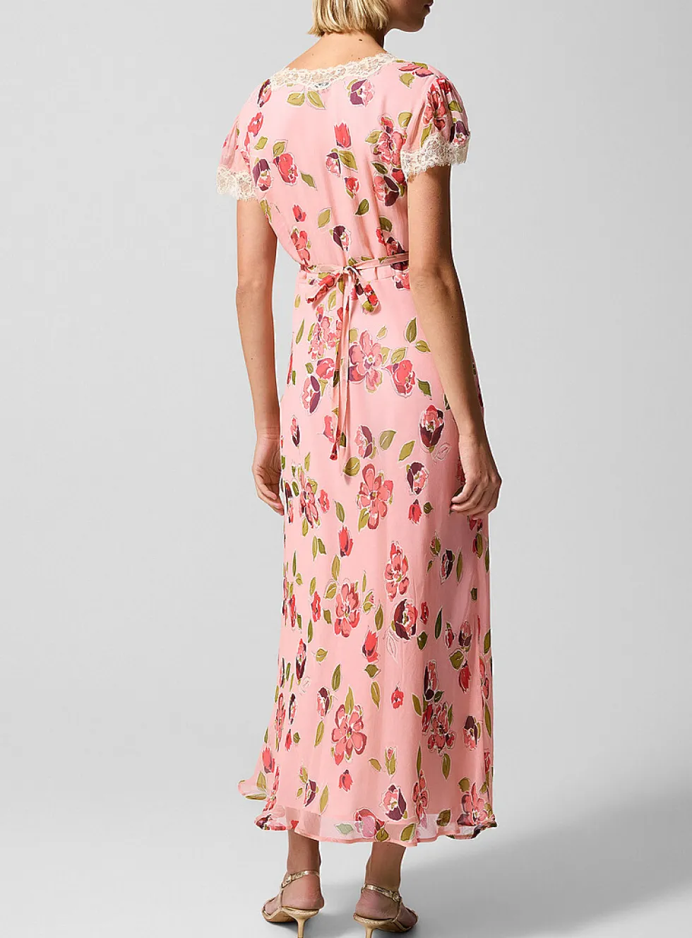 Clarice V-neck dress