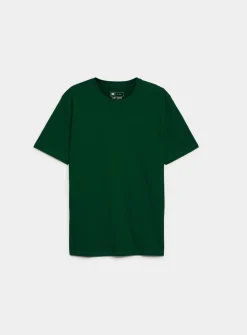 Colourful 100% organic cotton crew-neck T-shirt