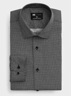 Contrasting mini-star shirt