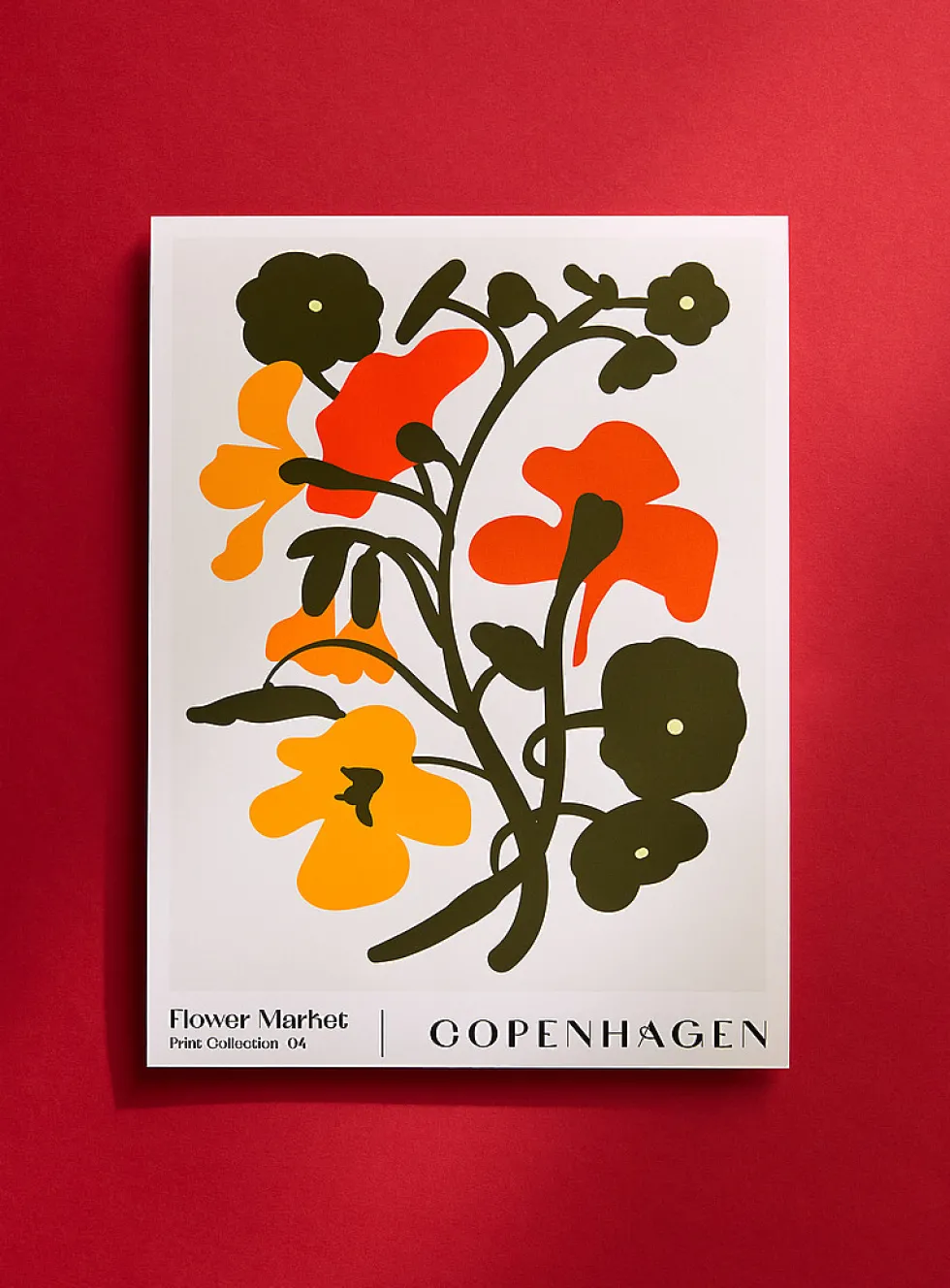 Copenhagen Flower Market art print