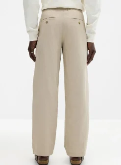 Cotton-linen pant