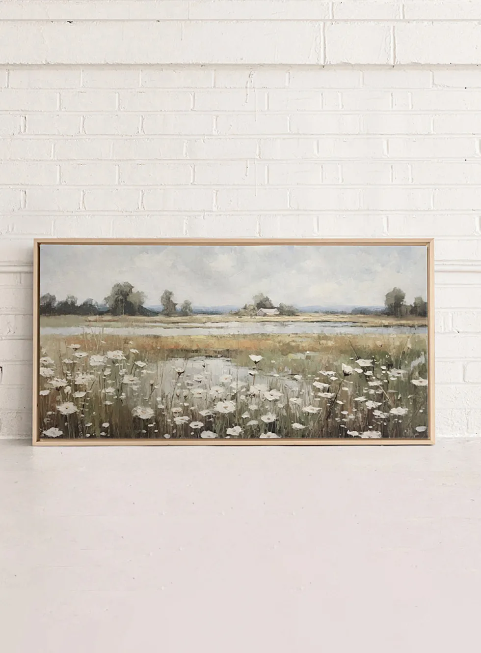 Country daisies art print