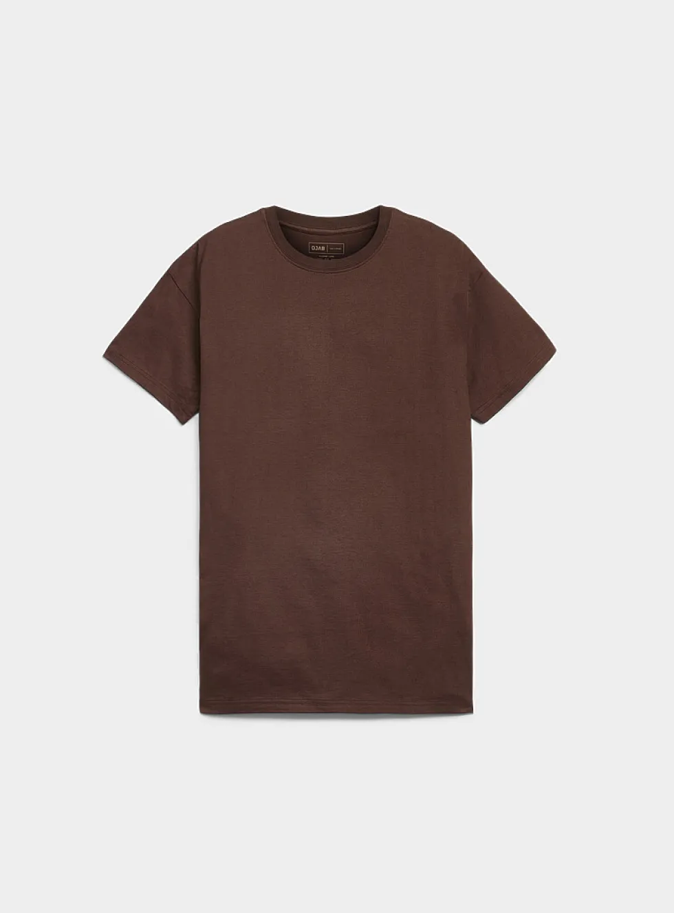 Crew-neck straight T-shirt
