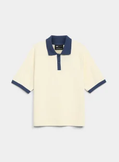 Cropped retro polo