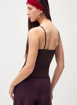 Crossover V-neck cami