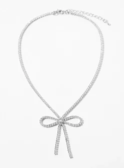 Crystal bow chain