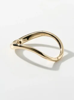Curved bangle