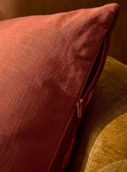 Diamonds and stripes removable-cover cushion