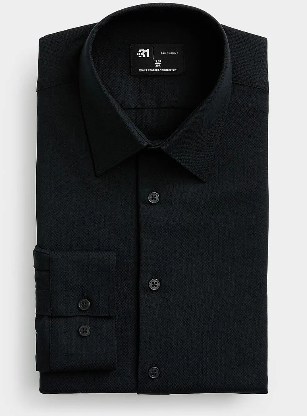 Dobby stretch shirt
