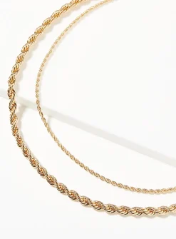 Double-chain necklace