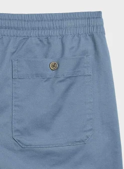 Drawstring-waist chino short