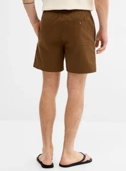 Drawstring-waist chino short