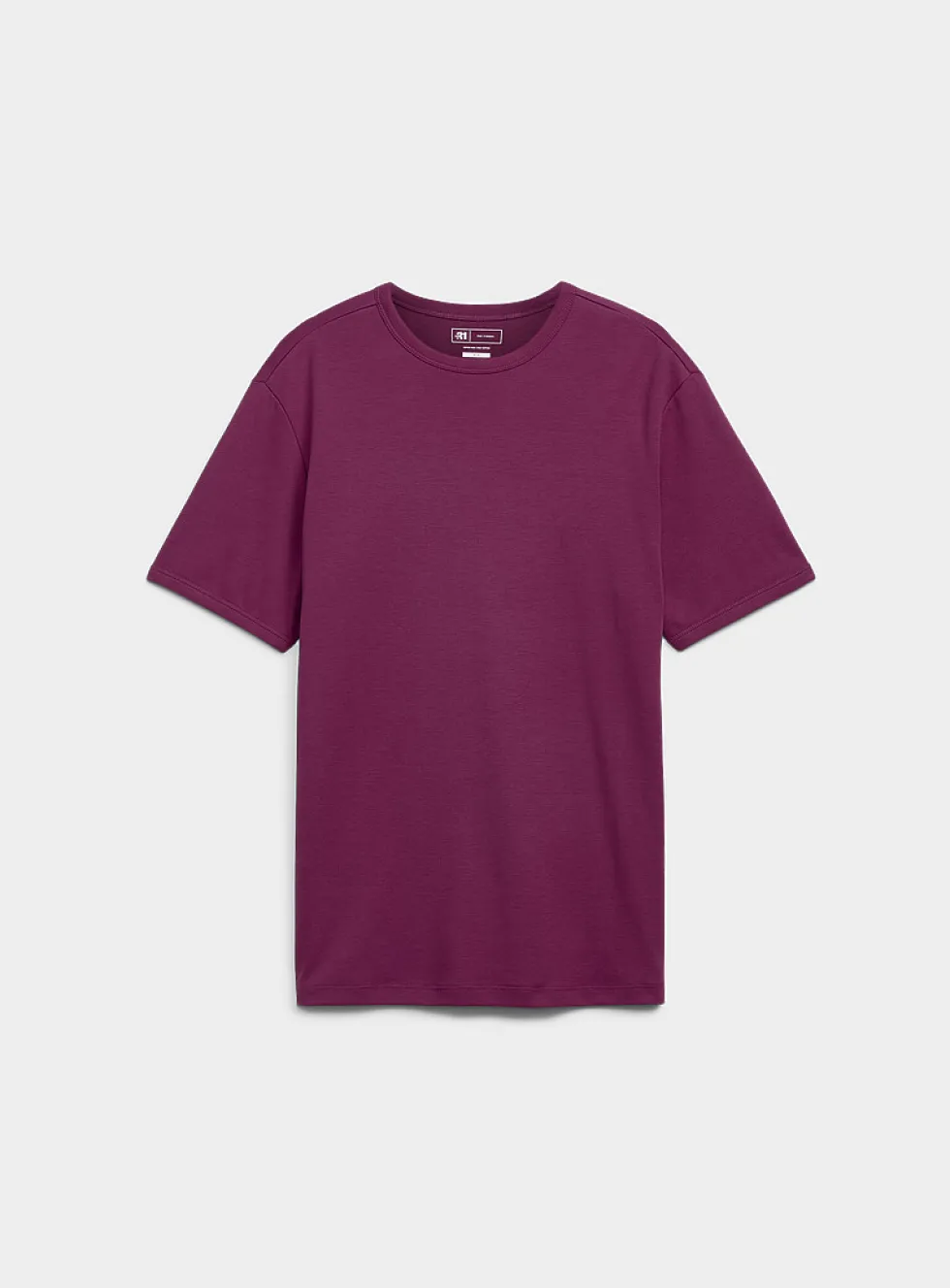 Dressy Pima cotton jersey T-shirt