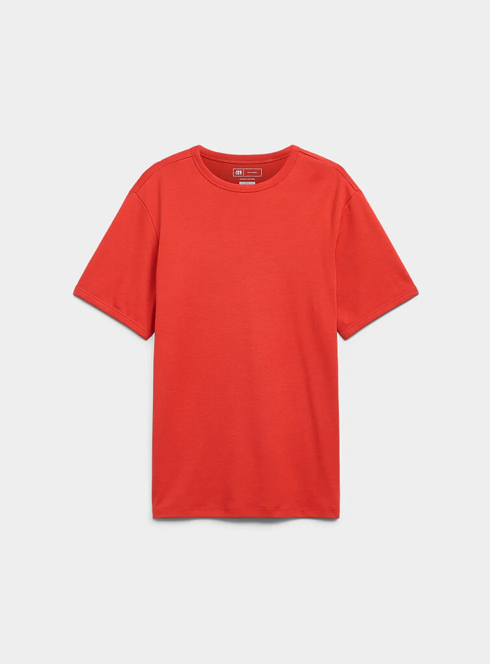 Dressy Pima cotton jersey T-shirt