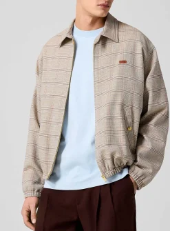 Drôle plaid jacket