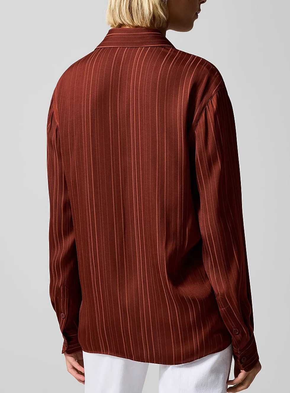 Druyat silky crepe blouse