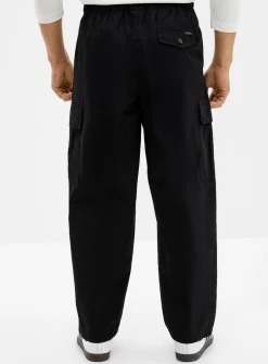 Elastic waist cargo pant