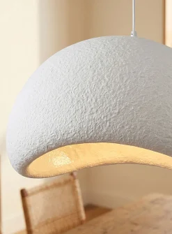 Ellara textured shade light fixture