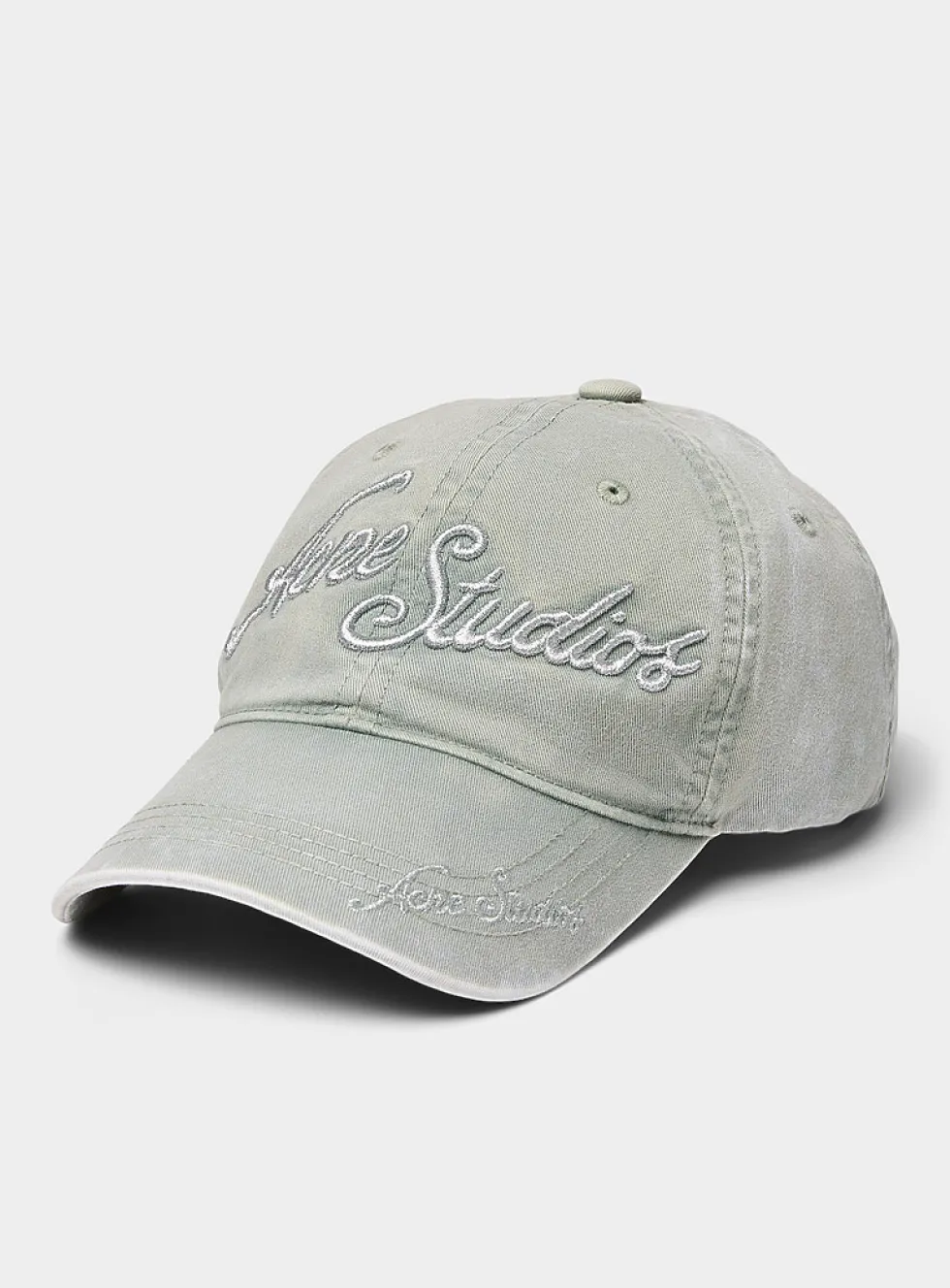 Embroidered logo cap