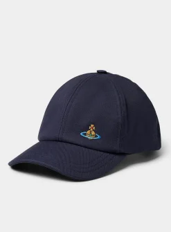 Embroidered orb cap