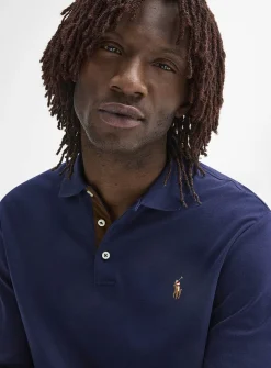 Embroidered rider jersey polo