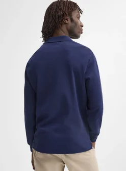 Embroidered rider jersey polo