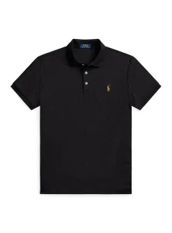 Embroidered rider jersey polo