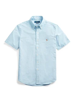 Embroidered rider Oxford shirt