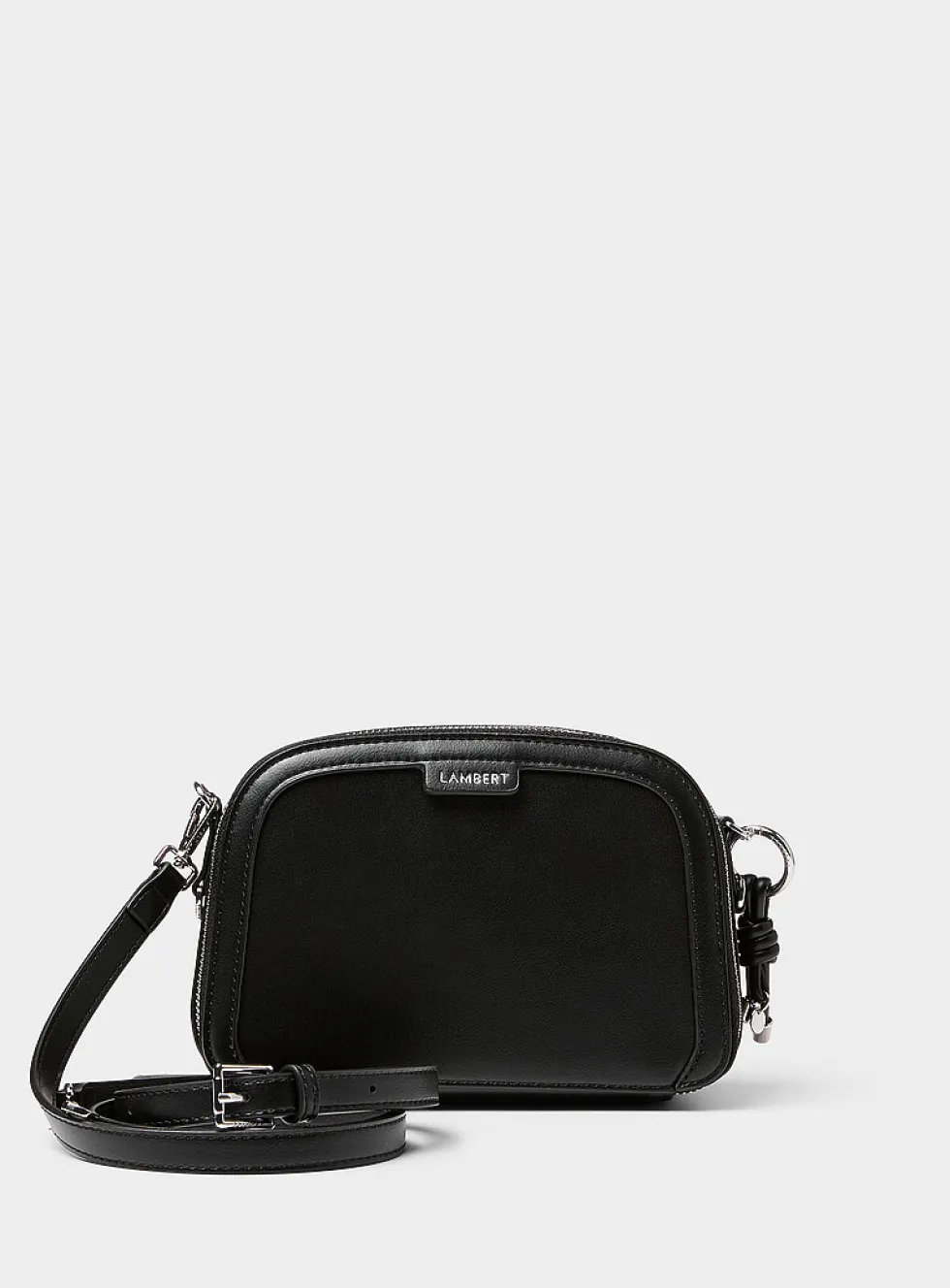 Emma topstitched crossbody bag