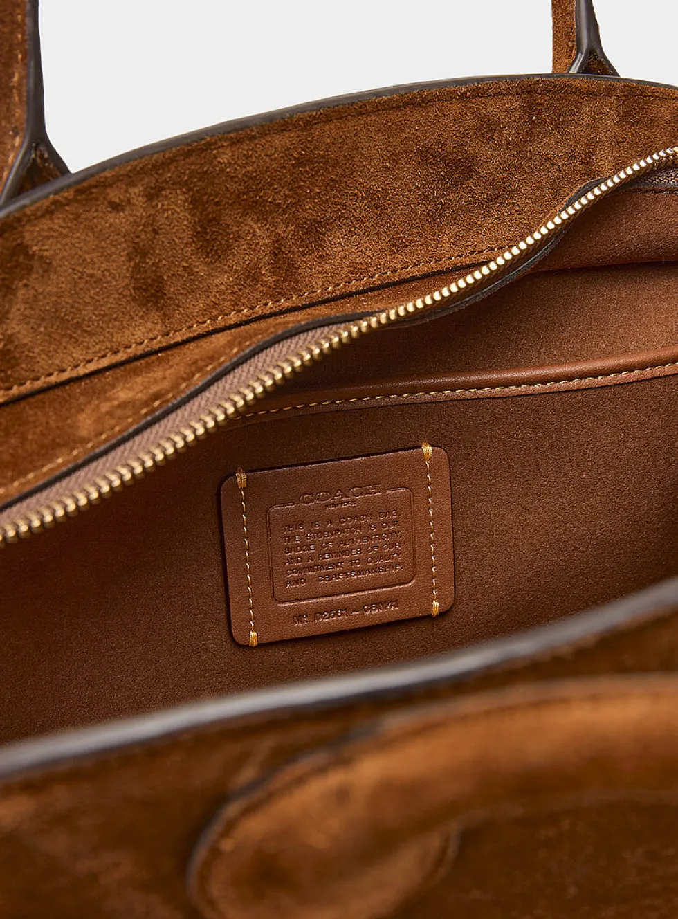 Empire soft suede shoulder bag