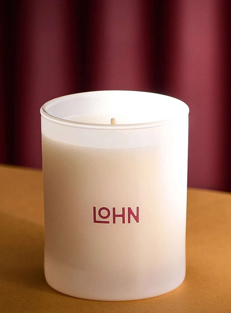Erde amber and vetiver scented candle