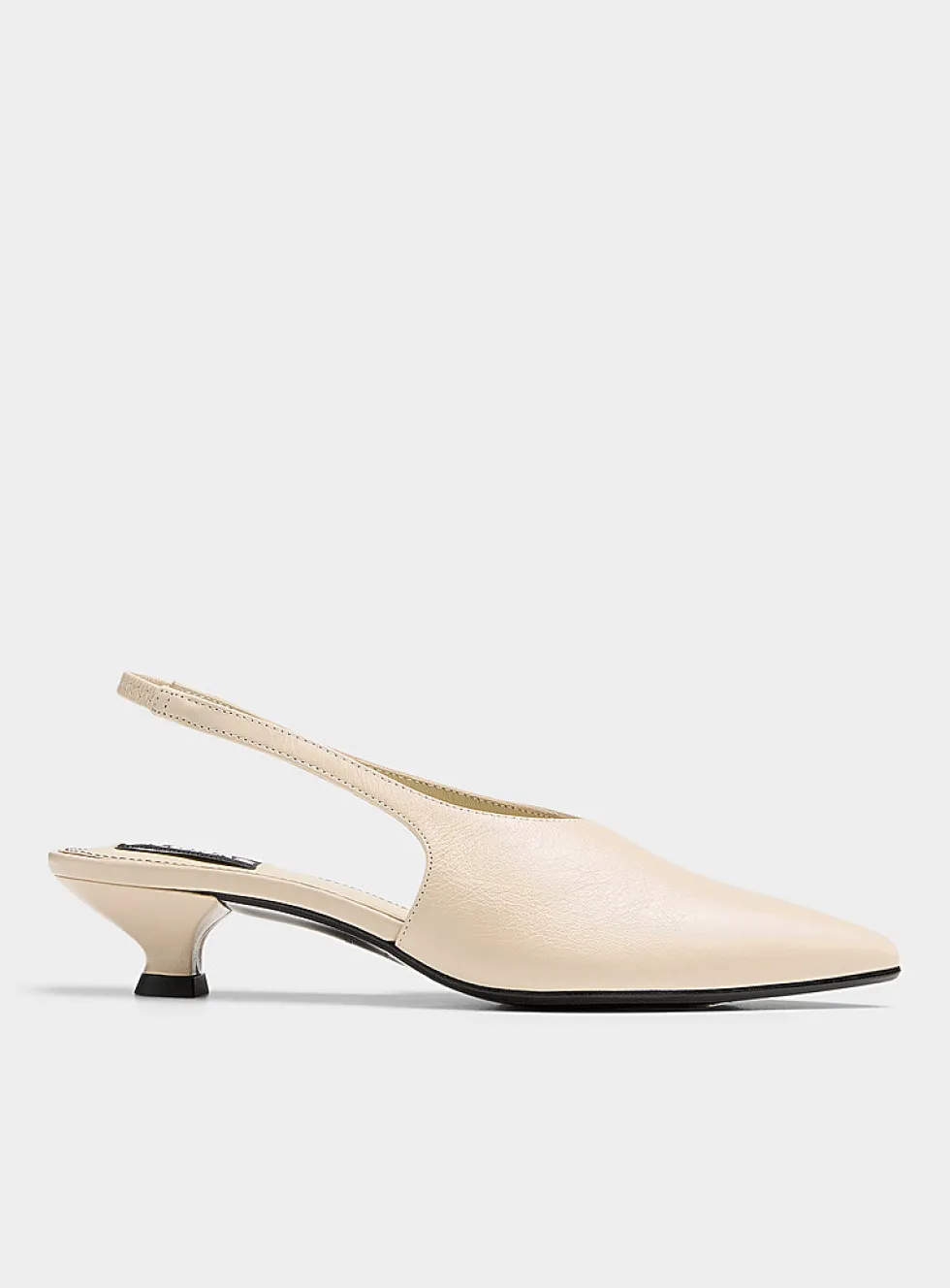 Eros slingback leather mules