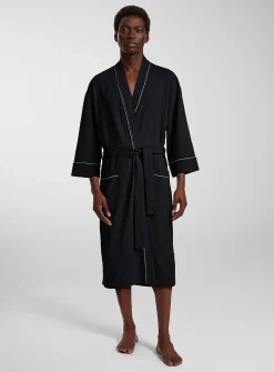 Essential waffled robe