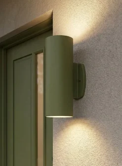 Evolution two-way cylindrical wall sconce